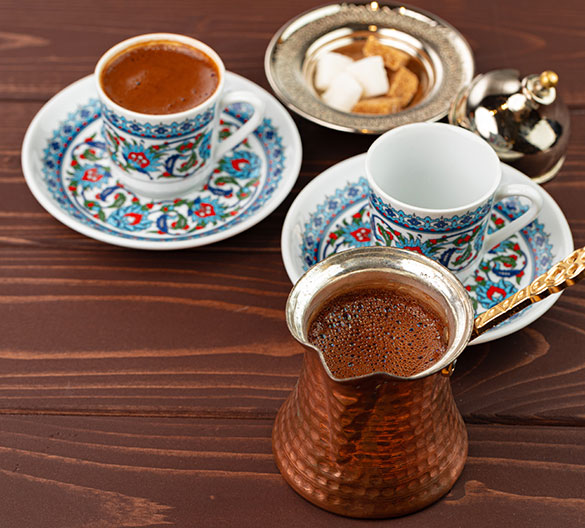 traditional turkish coffee 